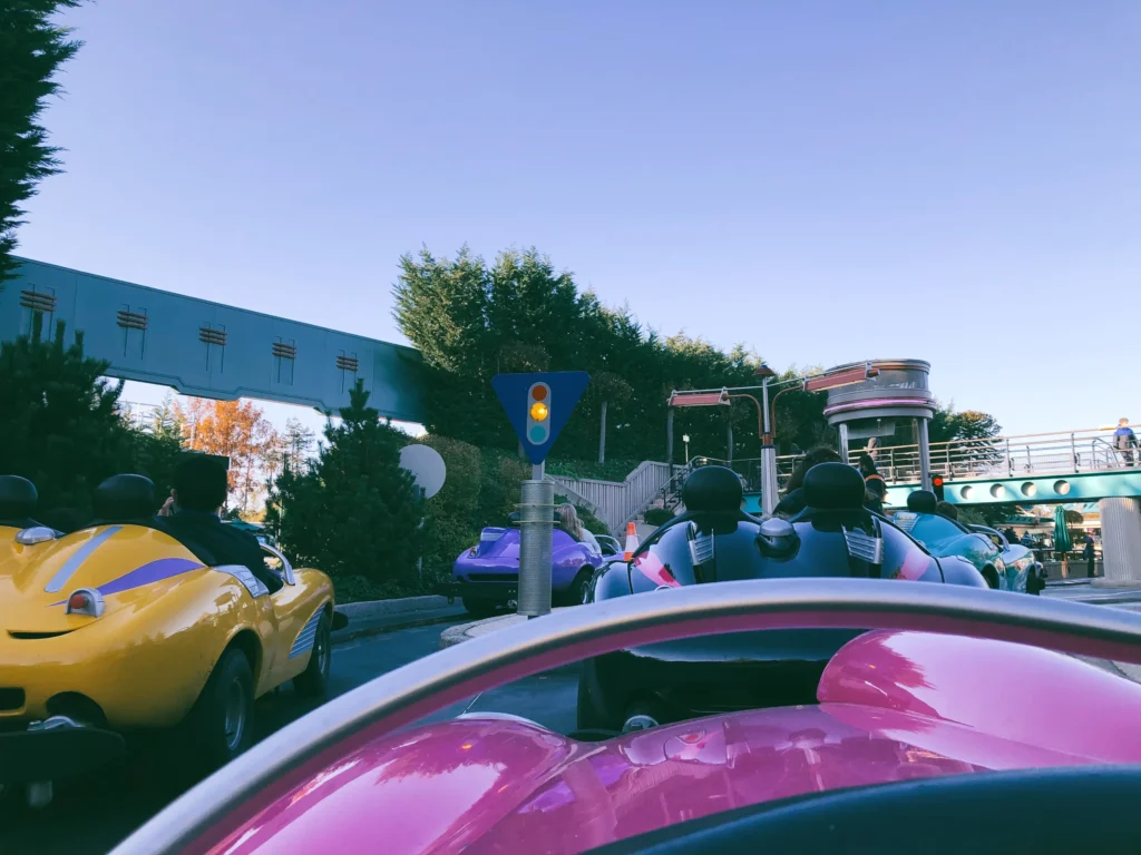 autopia attraktion disney