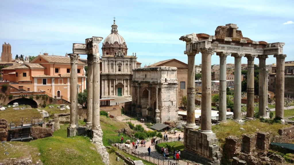 Forum Romanum Familienbesuch