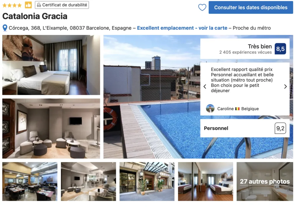 Hotelreservierung Barcelona