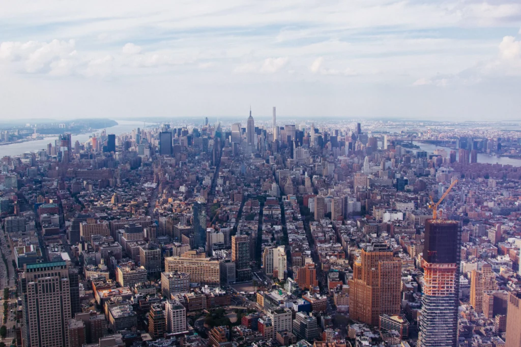 new york aussicht vom one world observatory