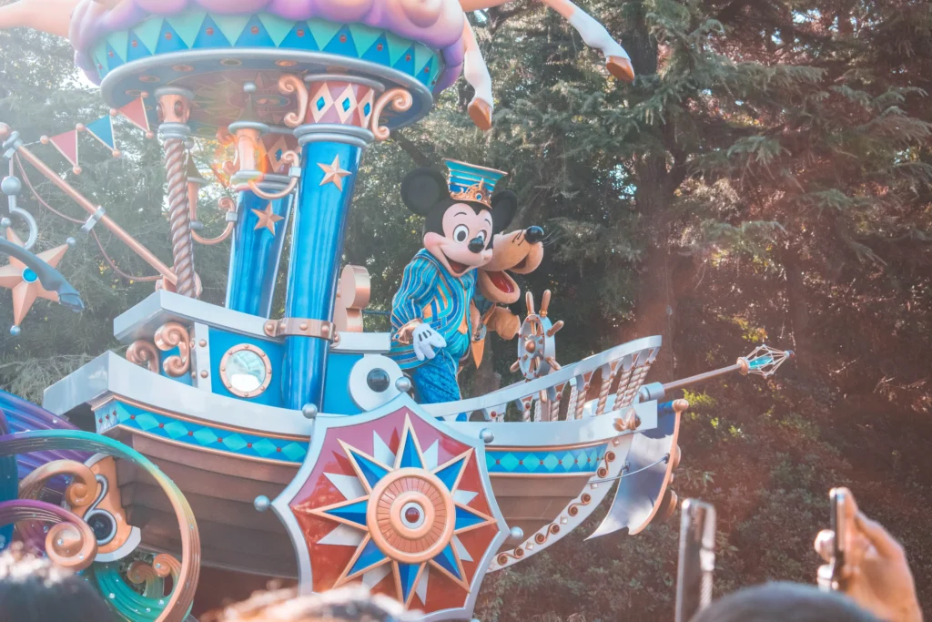 parade disneyland paris mit kindern