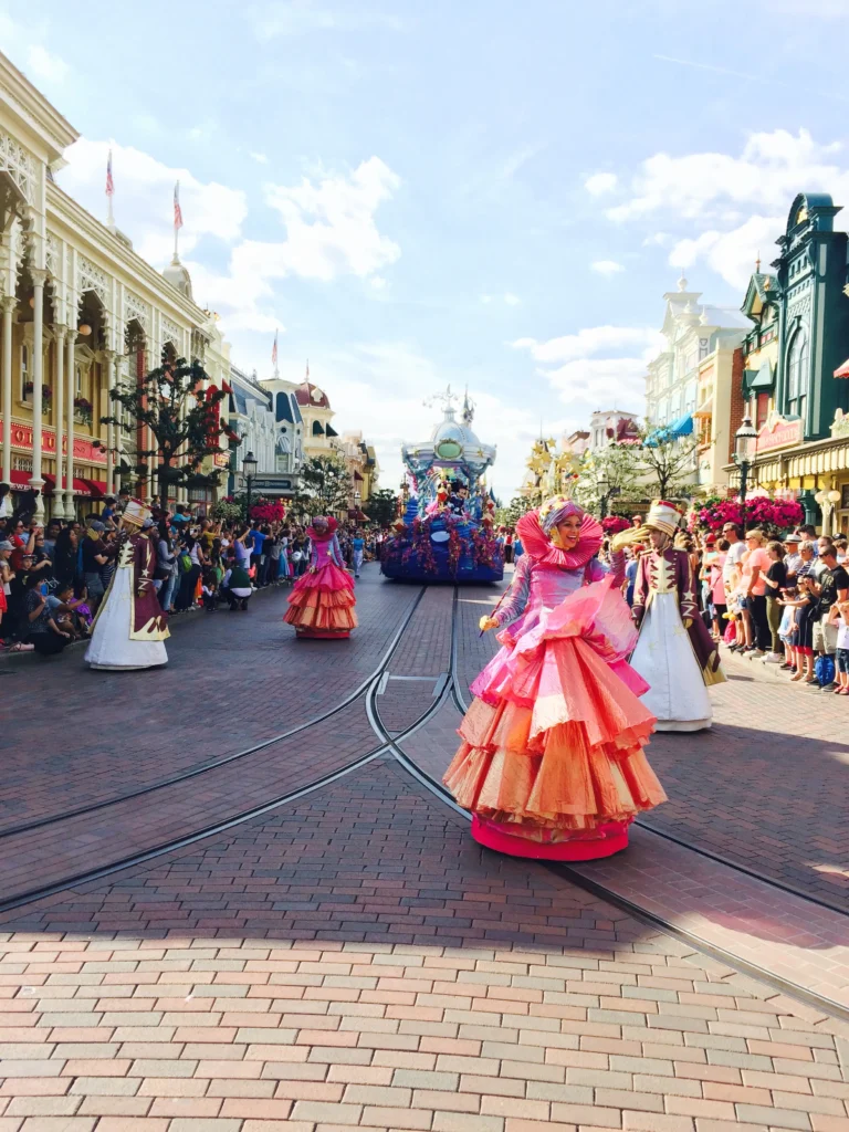 parade zu sehen disneyland paris mit der familie