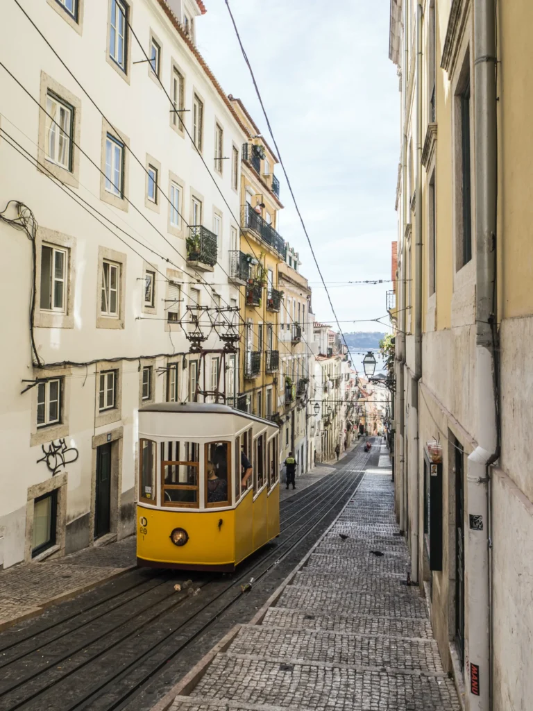 Standseilbahn Lissabon Reise